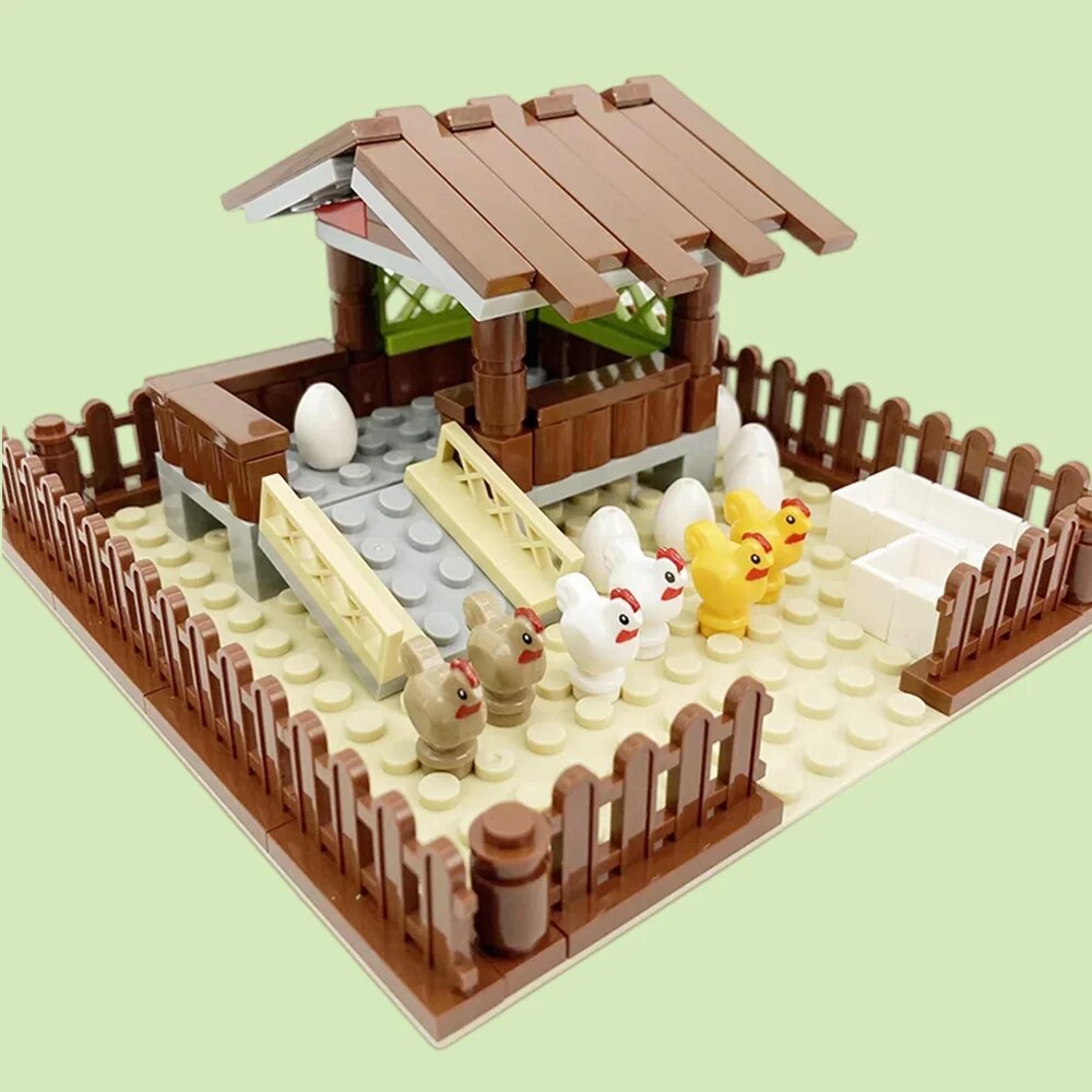 Nieuwe MOC Kippenhok Model Bou - Urban Farming Education recensie en prijs