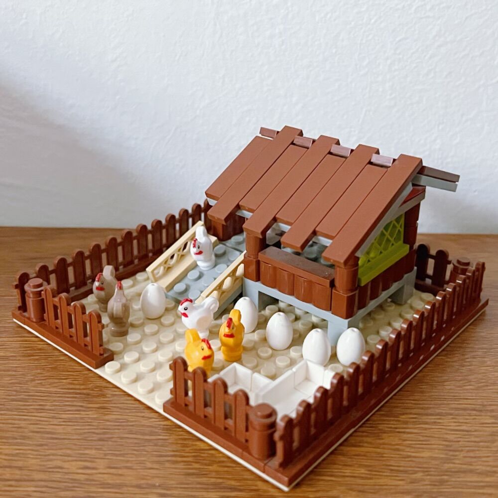 Nieuwe MOC Kippenhok Model Bou - Urban Farming Education recensie en prijs