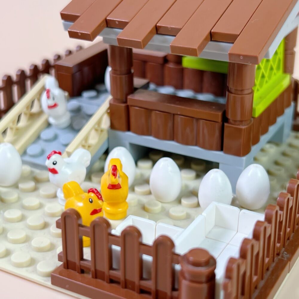Nieuwe MOC Kippenhok Model Bou - Urban Farming Education recensie en prijs